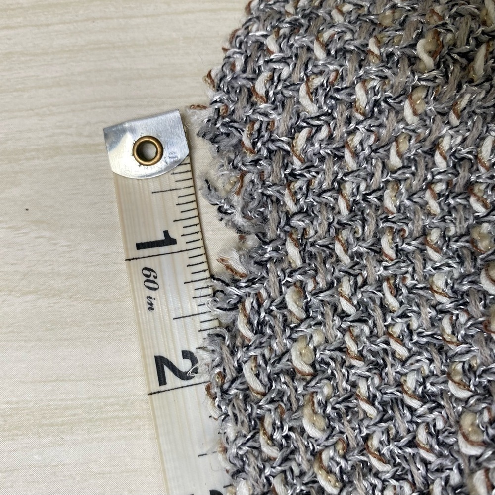 St.John’s Gray tan tweed like Blazer jacket size 12 - Picture 8 of 16